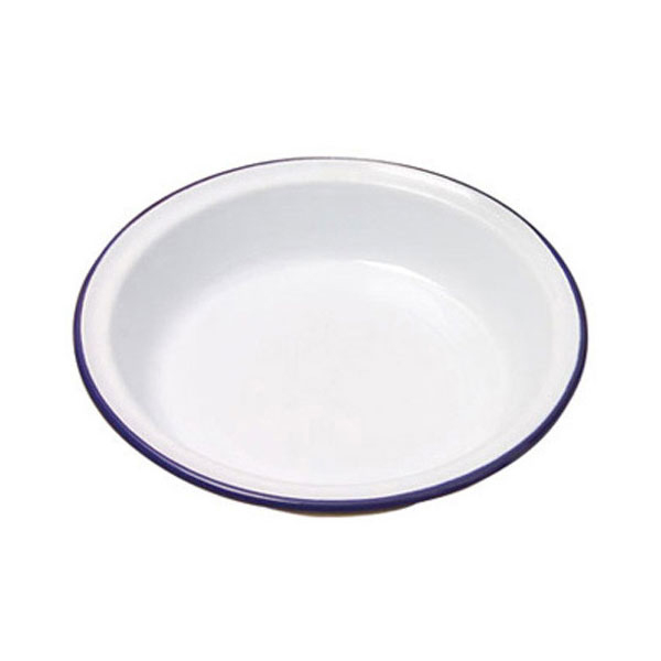 20cm Falcon Enamelware Round Pie Dish