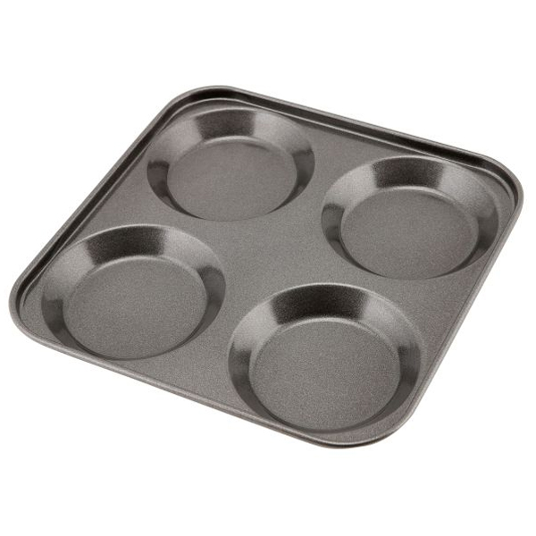 4-Hole Non-Stick Yorkshire Pudding Tray