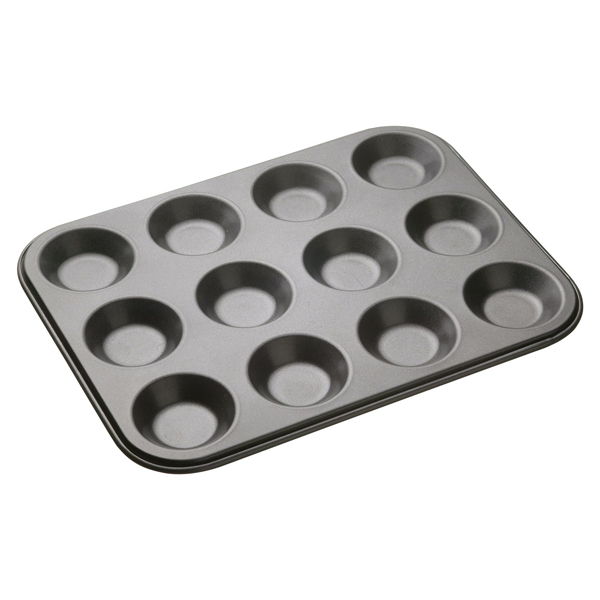 12 Hole Masterclass Non-Stick Bun Tray