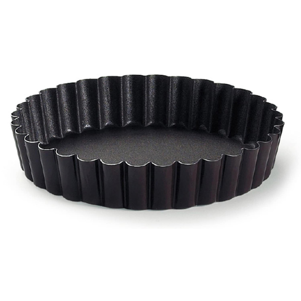 12cm Exopan Non-Stick Fluted Tartlet Mould