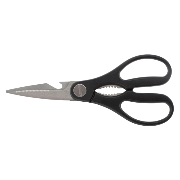 Plastic Handle Kitchen Scissors Black