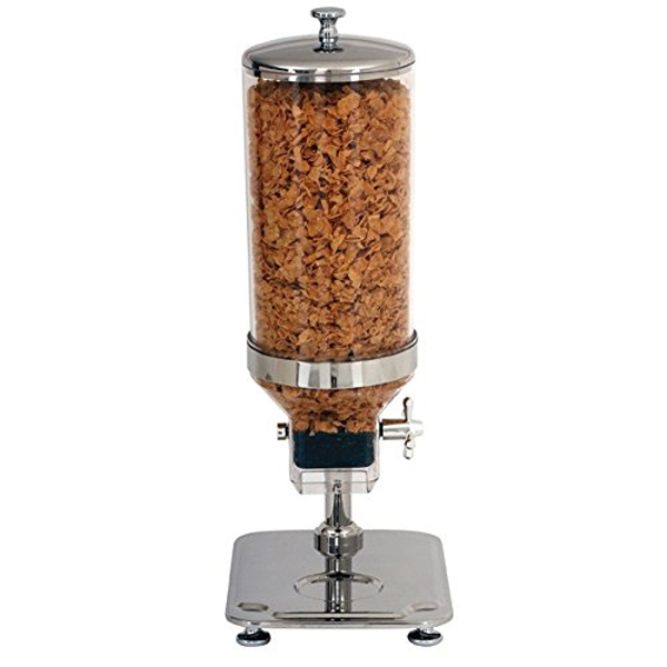 8.5l Genware Cereal Dispenser S/Steel