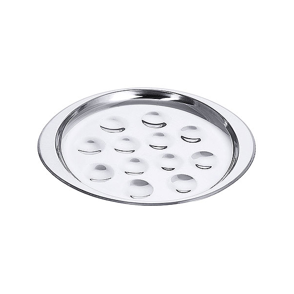 Snail Dish 12 Hole S/Steel