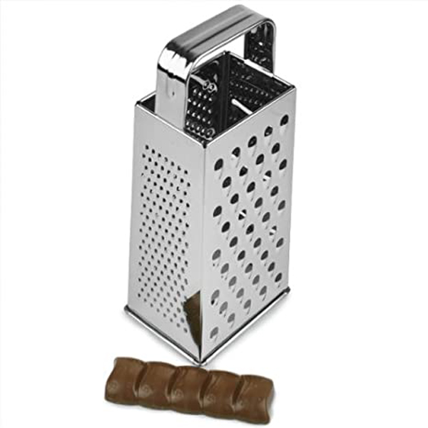 11x8x23cm Box Grater S/Steel