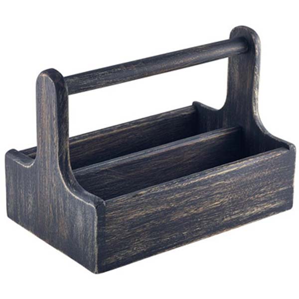 25x15.3x17.9cm Acacia Wooden Table Caddy