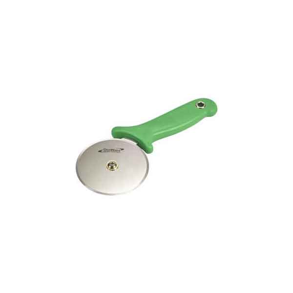 10cm Genware Pizza Cutter Green