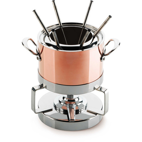 18cm Mauviel M&#39;Heritage 150 Fondue Set