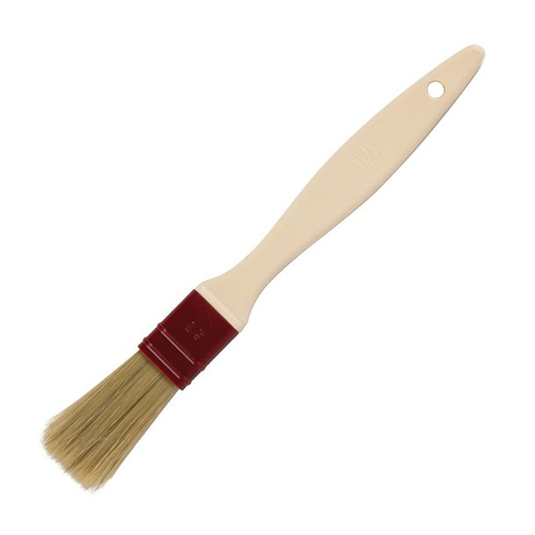 25mm Matfer Flat Pastry Brush Natural