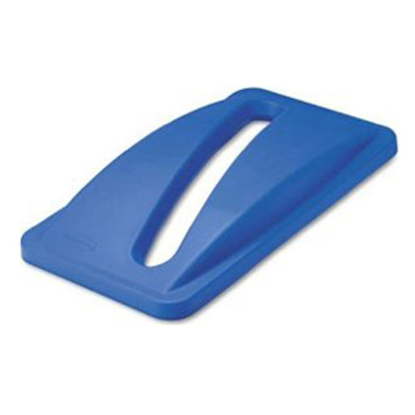 Rubbermaid Slim Jim Paper Lid Blue