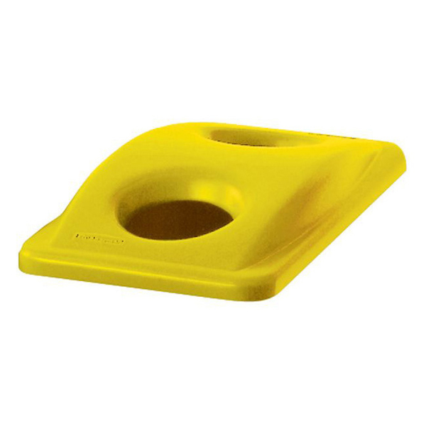 Rubbermaid Slim Jim Bottle Lid Yellow