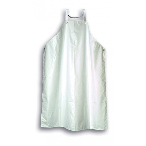 Heavy Duty Pvc Bib Apron White