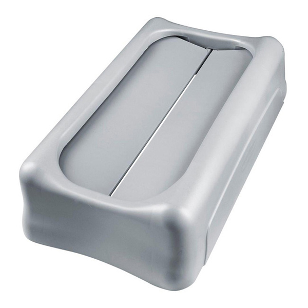 Rubbermaid Slim Jim Swivel Lid Grey