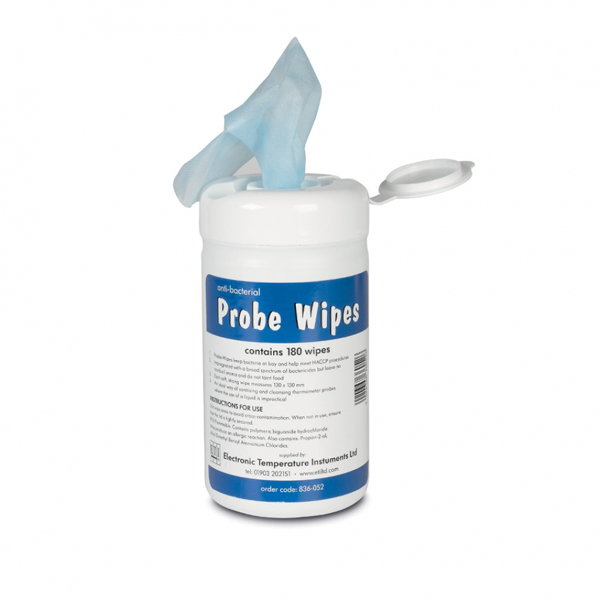 Bacteriacidal Probe Wipe Blue