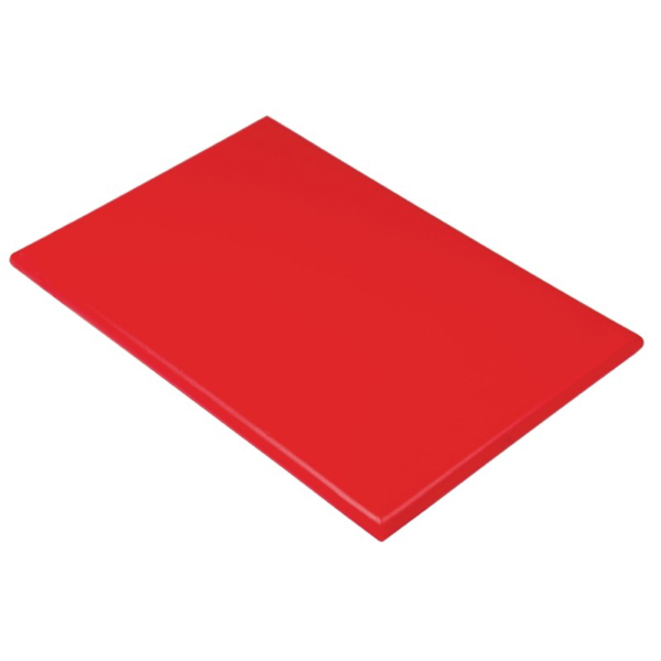 60x45x2.5cm Hygiplas Cutting Board Red