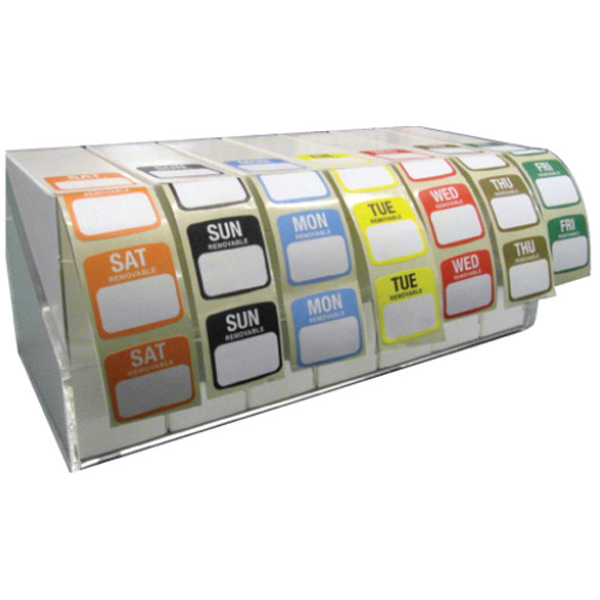 Label Dispenser For 25x25mm Day Of The