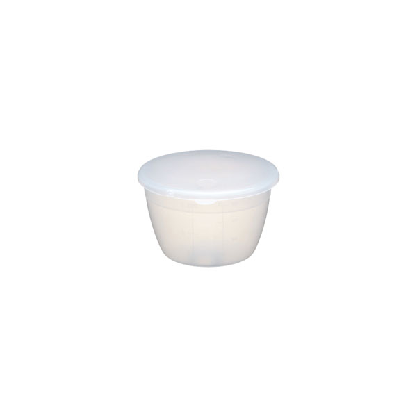 1/2pt Plastic Pudding Basin & Lid