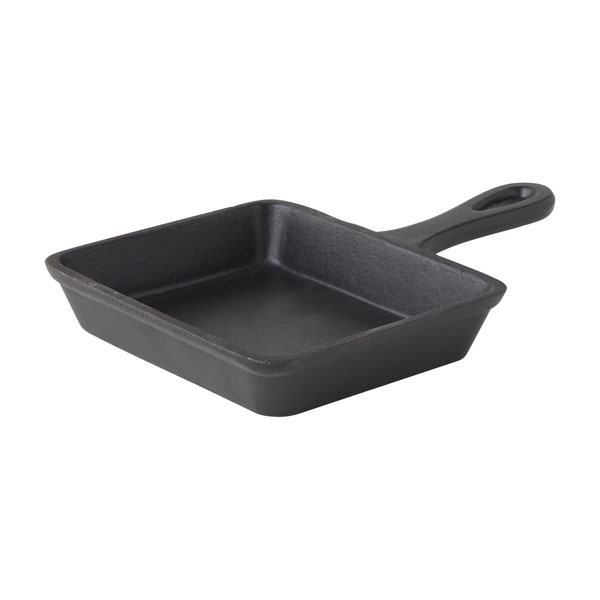 12.5x10cm Cast Iron Collection Skillet