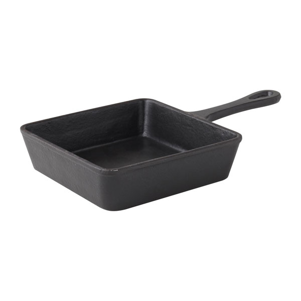 14cm Cast Iron Collection Square Skillet