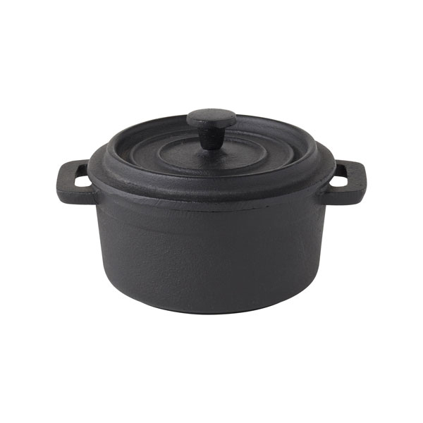 10cm Cast Iron Collection Round Casserole