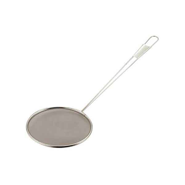 20cm Round Fine Mesh Skimmer S/Steel