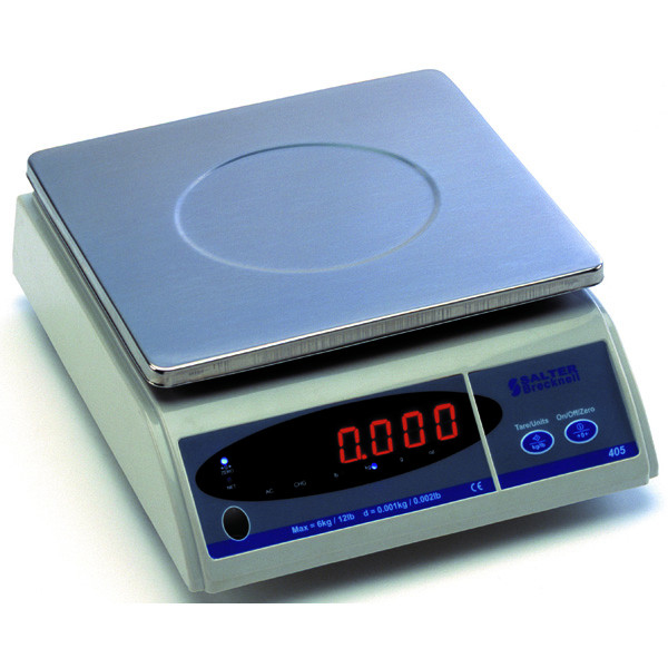 6kg/1g Salter 405 Digital Scales S/Steel