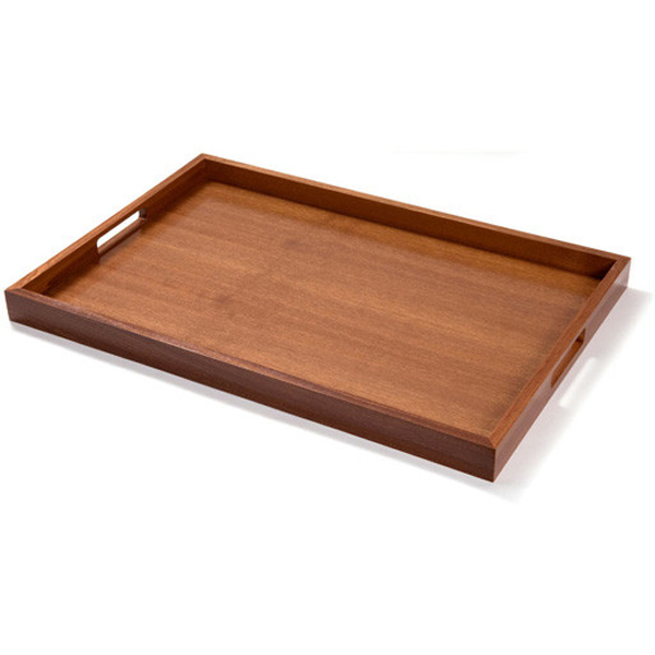 600x400mm Modern Butlers Tray Oak