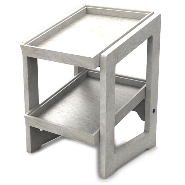 309x323x441mm 1/2 Gn 2 Tier Flow Stand