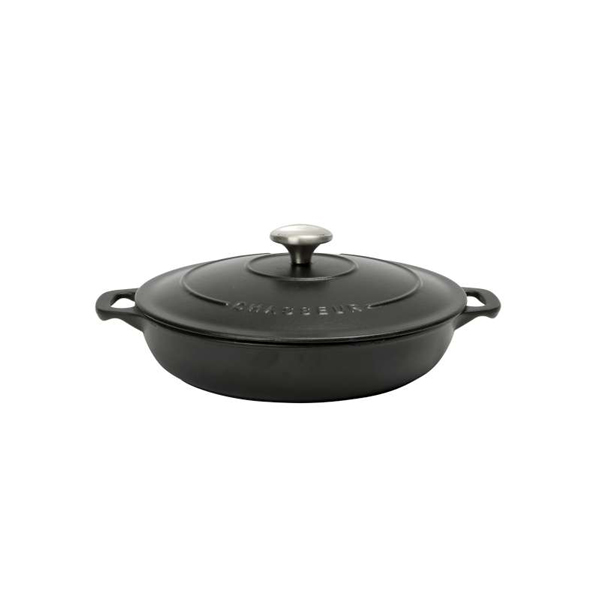 24cm Chasseur Serving Casserole Matt Black