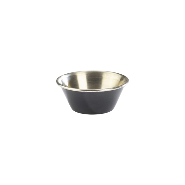 1.5oz Genware S/Steel Ramekin Black