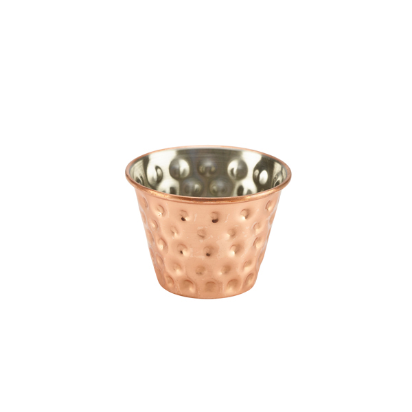 2.5oz Genware Hammered Ramekin Copper