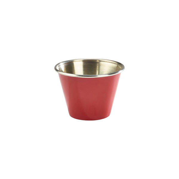 2.5oz Genware S/Steel Ramekin Red