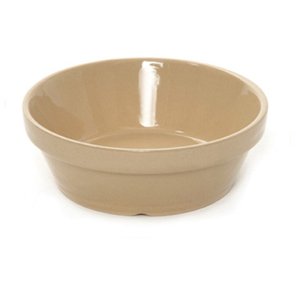 14cm Porcelite Round Pie Dish 0.2 Cream