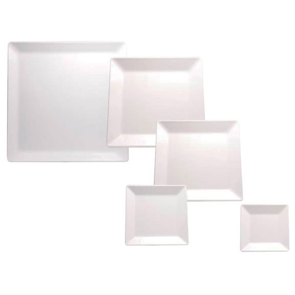 30.5cm Primeware Melamine Square Plate