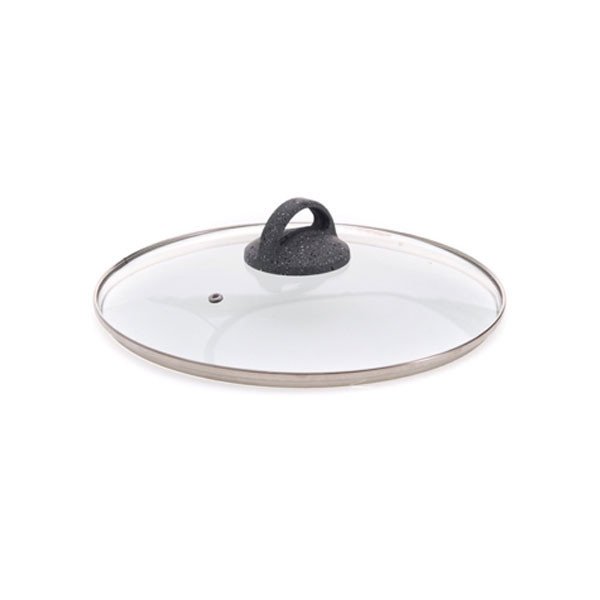 28cm Primeware Graniteware Glass Lid