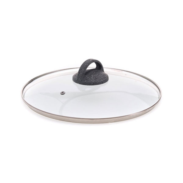 36cm Primeware Graniteware Glass Lid