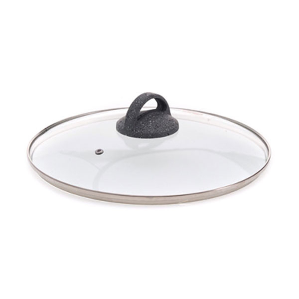 40cm Primeware Graniteware Glass Lid