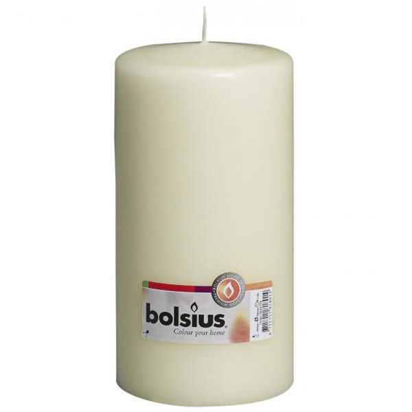 100x200mm Pillar Candle Ivory