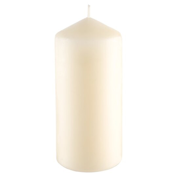 50x100mm Pillar Candle Ivory 18 Hours