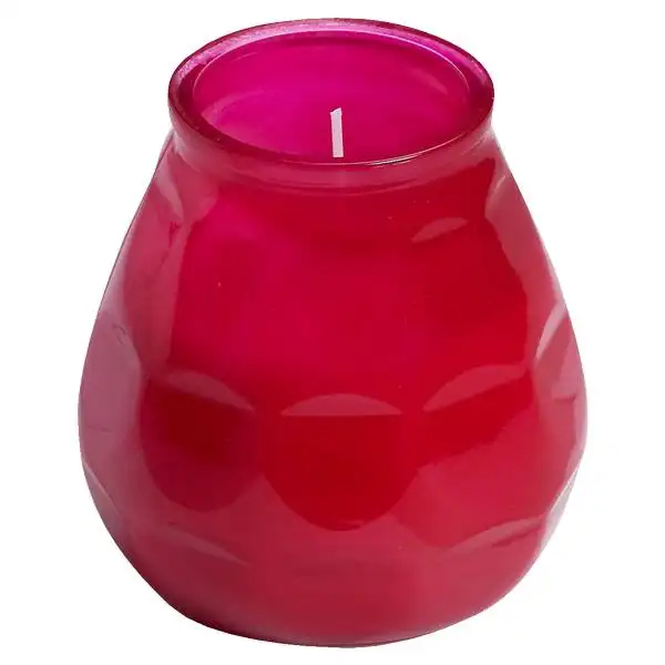 70hr Twilight Lowboy Candle Fuchsia