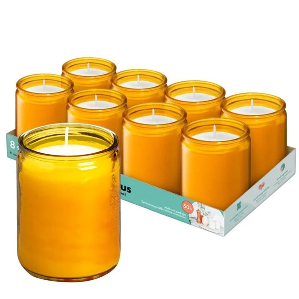 50hr Bolsius Starlight Candle Refill Amber