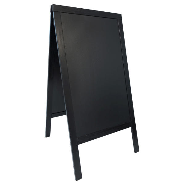 70x120cm Sandwich A Board Black