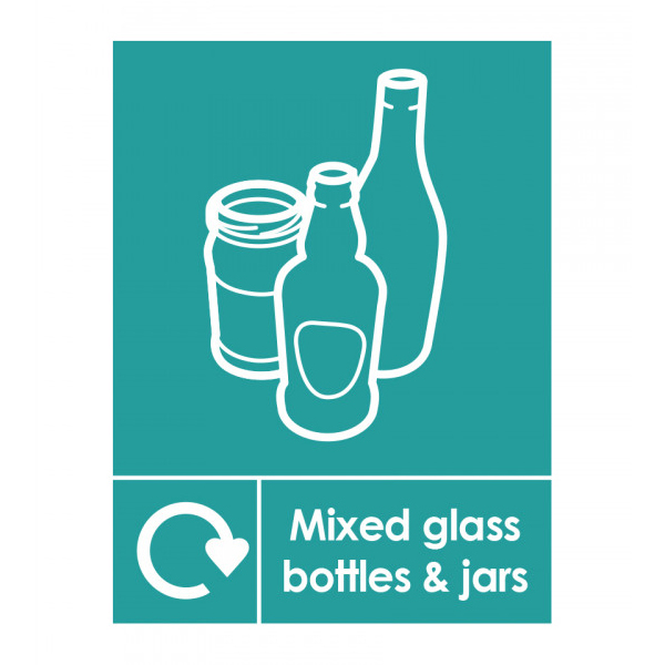 200x150mm Mixed Glass Bottles & Jars