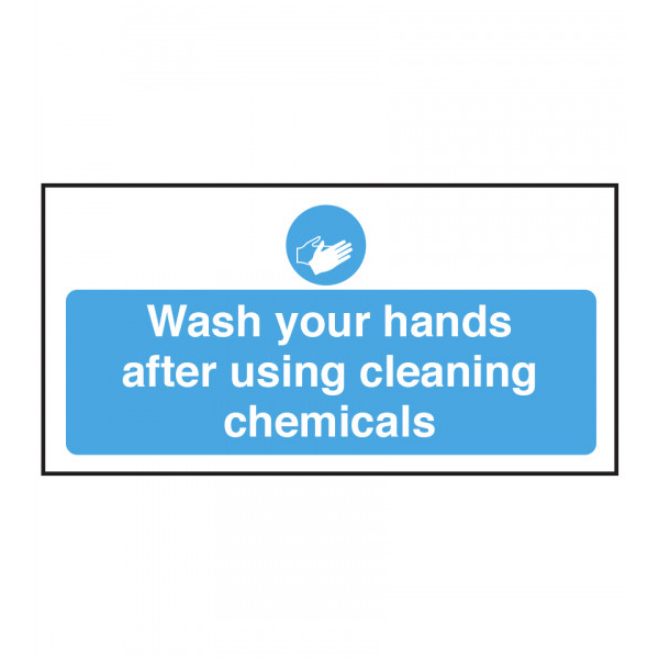 100x200mm Wash Your Hands After Using