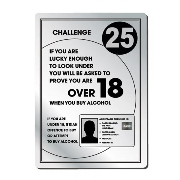 A4 Challenge 25 Bar Licensing Aluminium