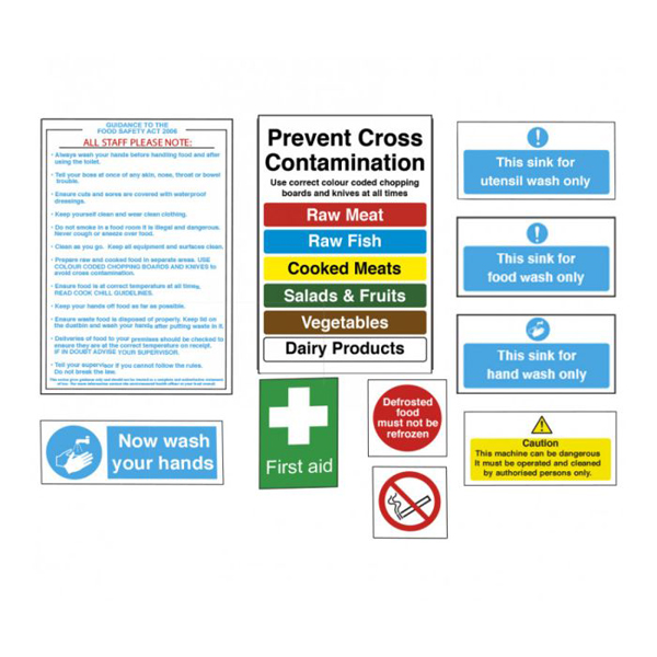 Junior Hygiene Sign Pack (10 Signs)