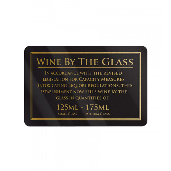 110x170mm 125,175ml Wine By The Glass