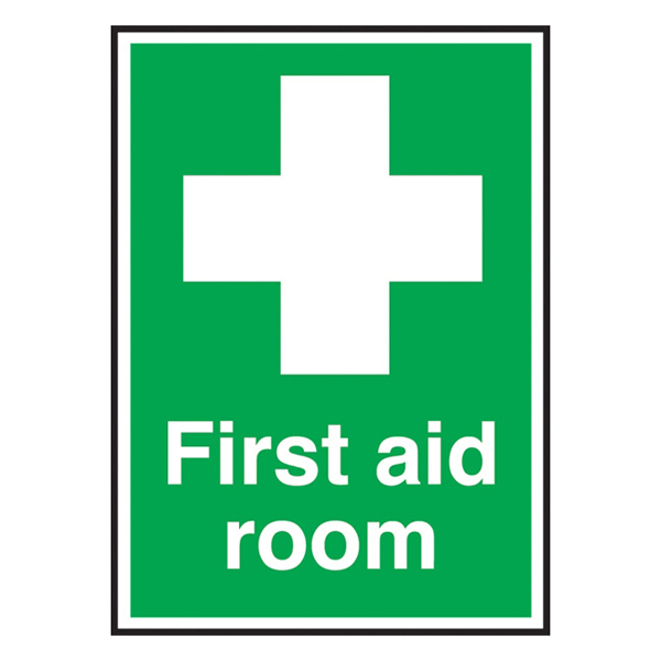 150x100mm First Aid Room S/A Sign