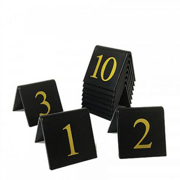 50x50mm Table Top Number Sets 21-30