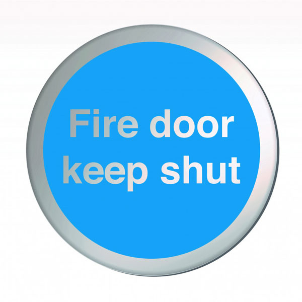 75mm Fire Door Keep Shut S/A Door Disc