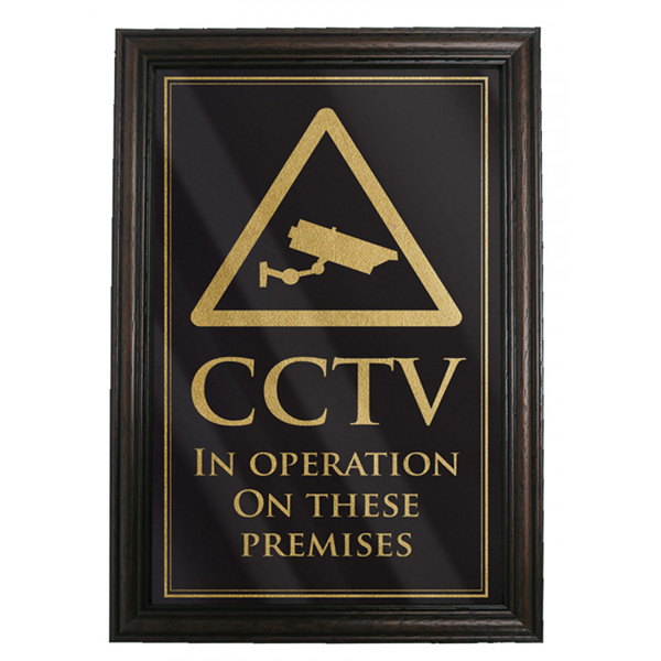 260x170mm Cctv In Operation Rigid Sign